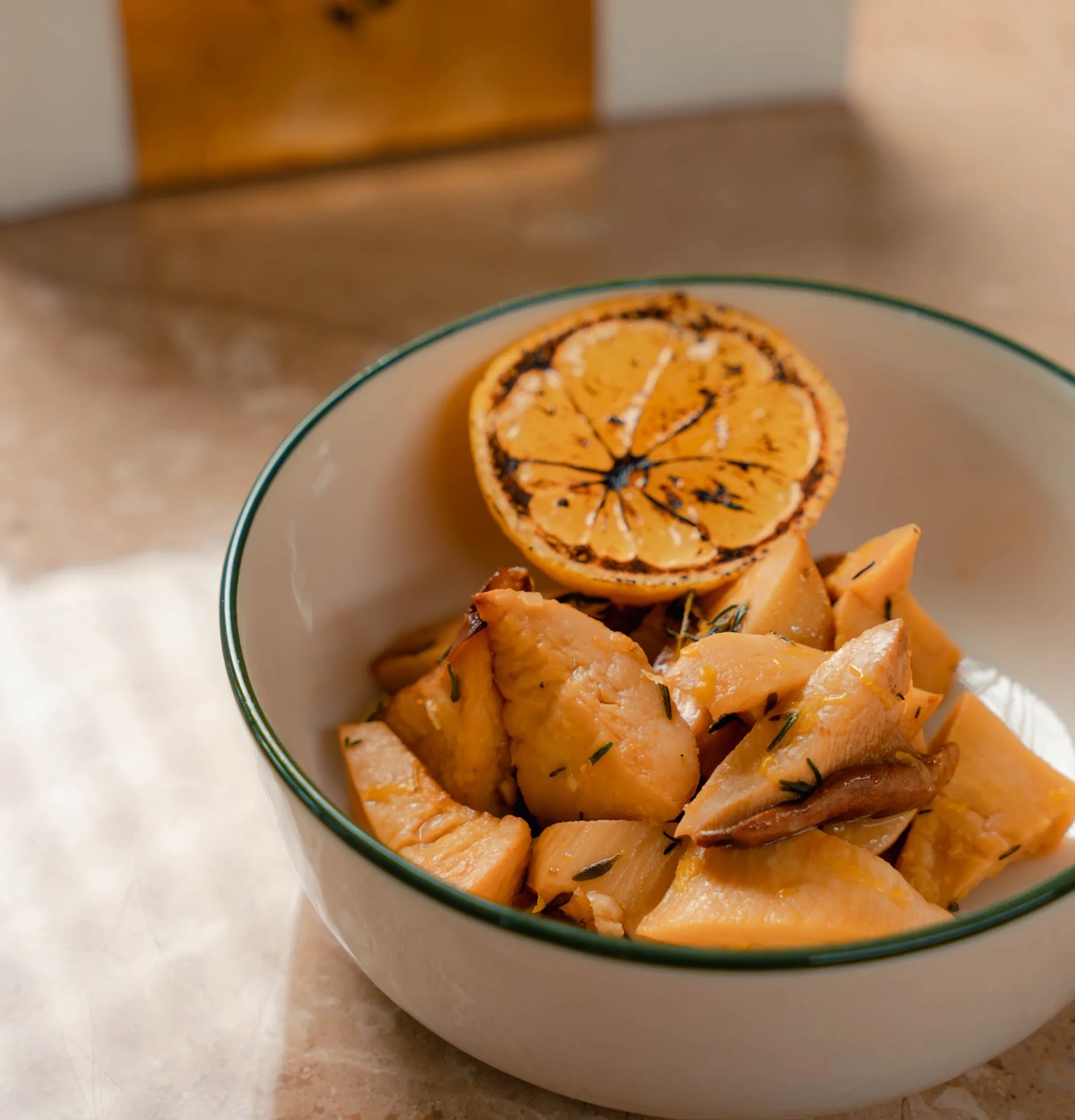 Pickled King Oyster Mushrooms