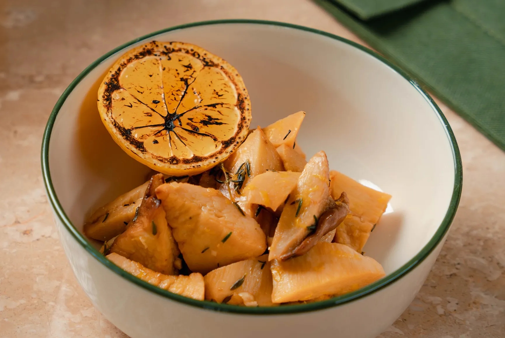 Pickled King Oyster Mushrooms