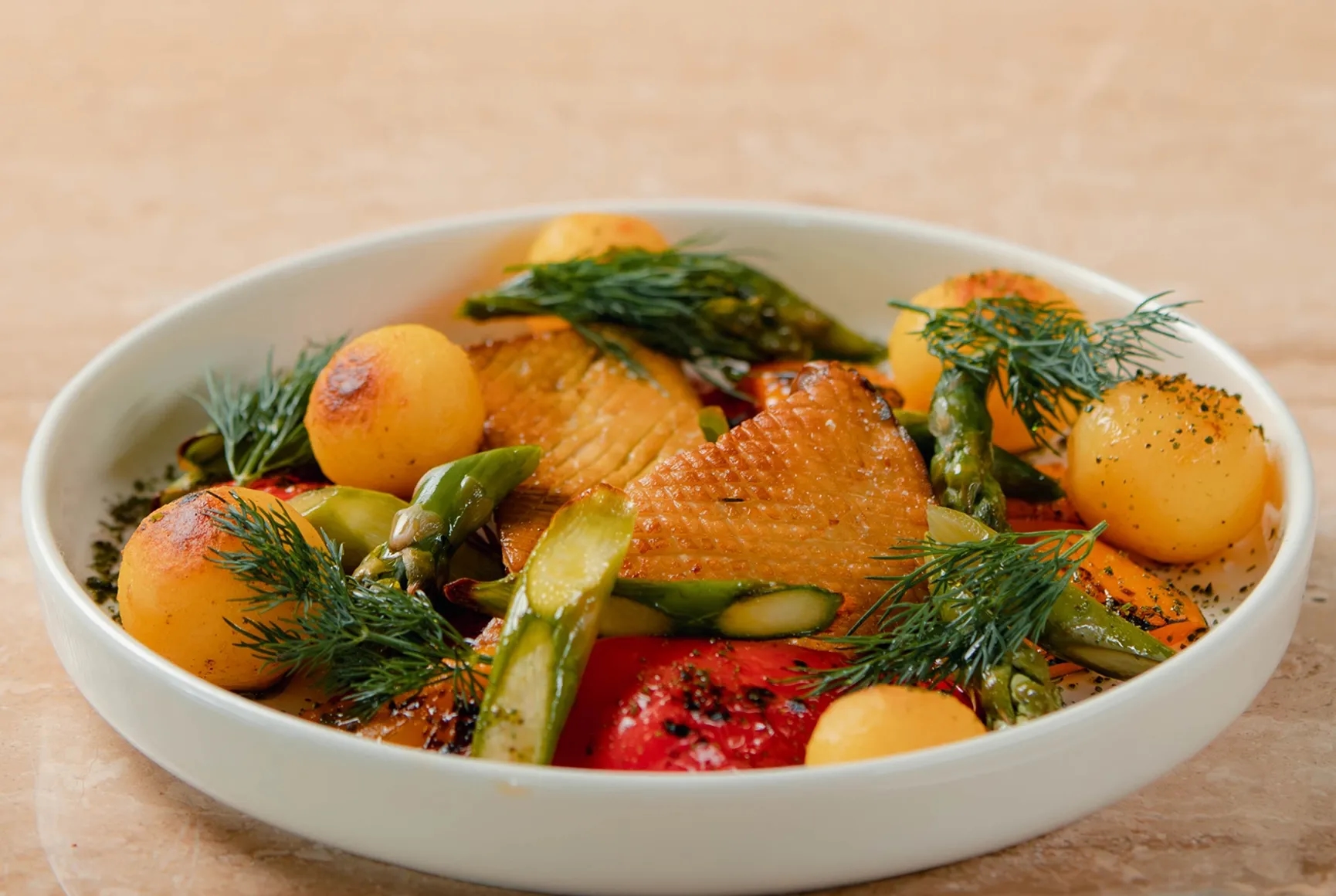 Стейк із Ерінгів з молодою картоплею