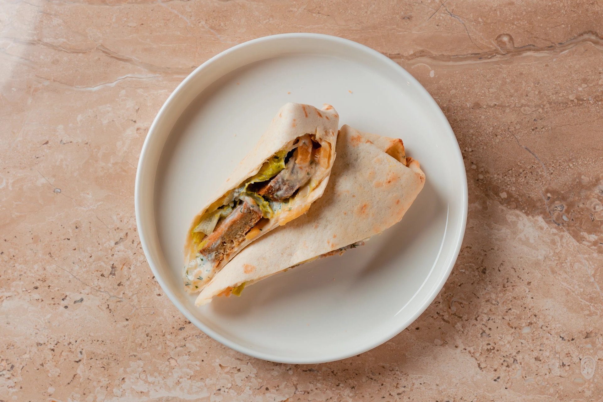 OrganicRoll з фалафелем і дзадзикі