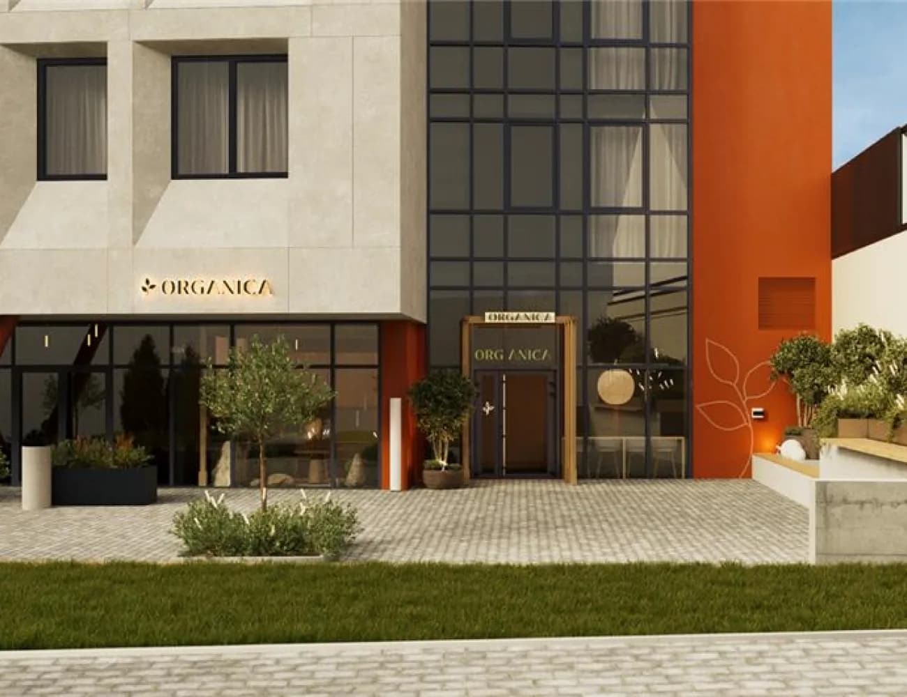 Organica restaurant terrace